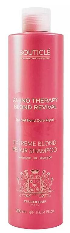 Bouticle ATELIER HAIR Шампунь для экстремально поврежденных осветленных волос 300 мл