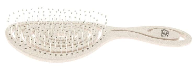 Dewal Eco-Friendly щётка продувная, нейлоновые штифты,форма улитка, бежевый