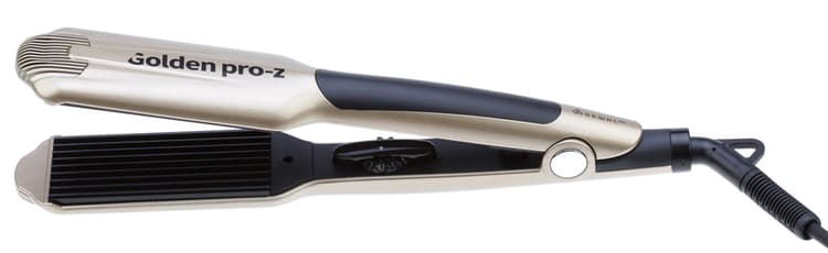DEWAL Щипцы-гофре GOLDEN 45х95мм, керамико-турмалиновое покрытие, 48W