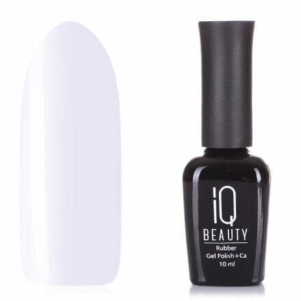 IQ BEAUTY Каучуковый гель-лак с кальцием №101 10 мл.(Super White)