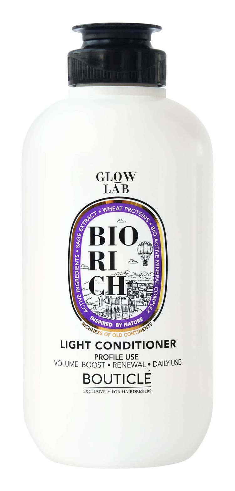 Bouticle GLOW LAB BIORICH Легкий восстанавливающий кондиционер для поддержания объёма 250 мл