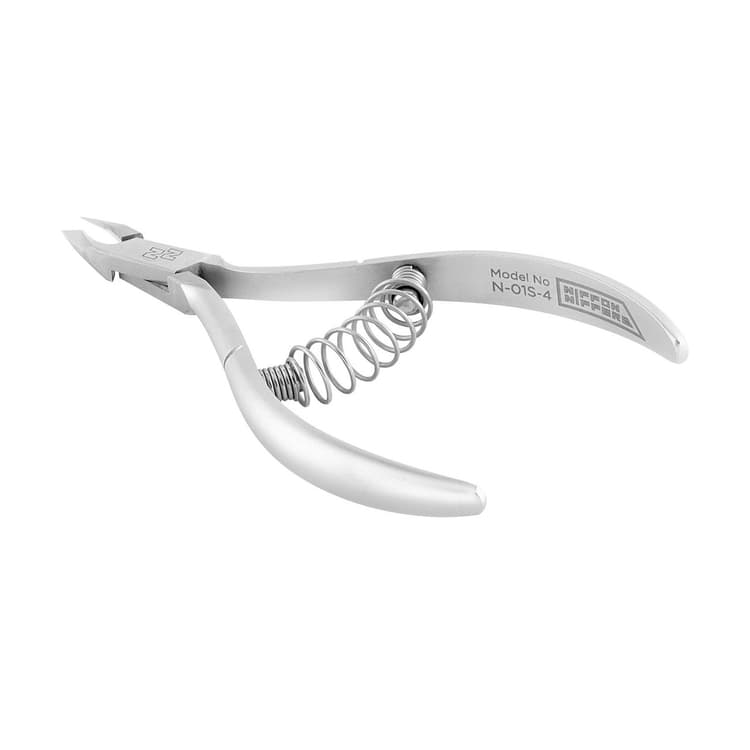 Nippon Nippers Кусачки для кутикулы (Спиральная пружина. Матовые) 4 мм.